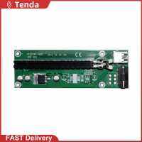 {Tenda} USB 3.0 PCI-E Express 1x ไปยัง16x Extender อะแดปเตอร์การ์ด Riser SATA Power Cabl