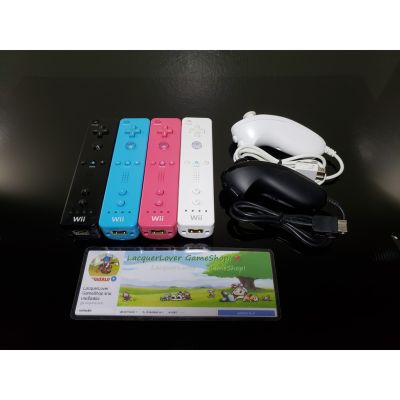 ( Promotion ) สุดคุ้ม [SELL] Official Nintendo Wii Remote , Nunchuk , MotionPlus Controller (USED) ตัวควบคุมเครื่องเกม Wii ของแท้ จัด !! รีโมท ไม้ กระดก จู น รีโมท รั้ว รีโมท รีโมท บ้าน จู น รีโมท
