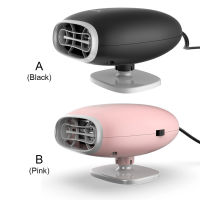 พัดลมระบายความร้อนกระจกหน้ารถละลายน้ำแข็ง12V ฮีตเตอร์ติดรถยนต์