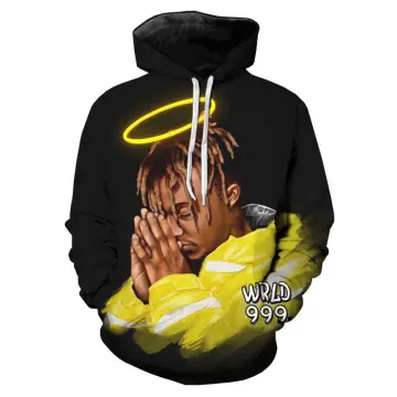 Hot Juice WRLD 999 Print 3d Hoodie Men Women Funny Pullover Unisex Fashion  Juice WRLD Print Women Tops