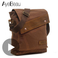 Crossbody Messenger Cross Body Men Shoulder Bag Handbag Male For Canvas Hit Side Satchel Brown Business Work Sholder Bolsas 2020