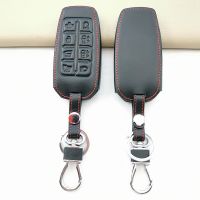 ◆∏ For Hyundai Genesis G70 GV70 G80 GV80 G90 GV90 2020 2021 2022 Leather Car Key Case Cover Holder Protective Shell Accessories