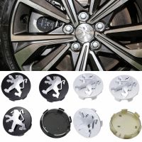 4pcsset 60mm Wheel Center Caps Hub Cover For Peugeot Logo 307 408 207 205 206 407 107 308 4008 507 508 5008 301 Car Accessories