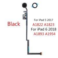 ปุ่มโฮมเฟล็กซ์สำหรับ Ipad 5 Ipad 6 A1822 A1893 A1823 A1954ปุ่มกลับบ้านพร้อมสติกเกอร์ยางสายเคเบิลงอได้