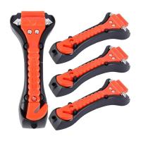 4pcs Car Safety Antiskid Hammer with Seat belt Cutter Car emergency Safety Hammer Life Saving Escape Emergency Hammer Tool