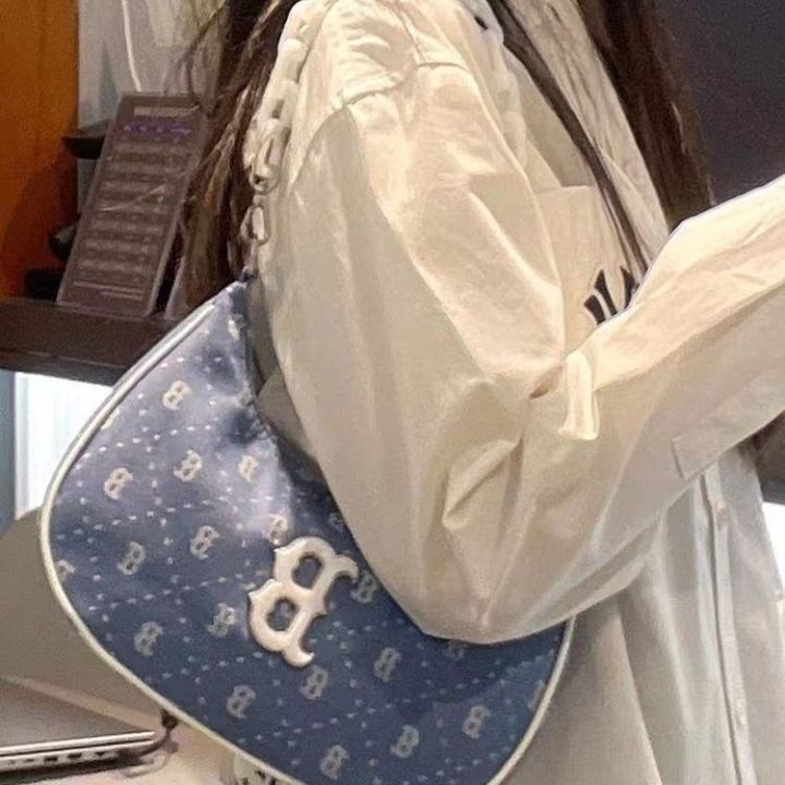 mlb-official-ny-tide-brand-ml-underarm-bag-new-ny-full-standard-presbyopia-shoulder-portable-messenger-bag-casual-portable-commuter-bag
