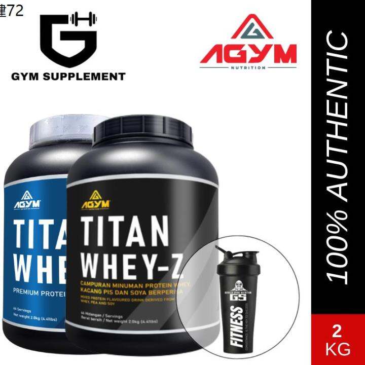 Agym Nutrition Titan Whey Protein Halal Whey Protein Powder Muscle Lean