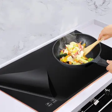 Electric Stove Protector Mat Induction Cooker Protection Pad Non-Slip Stove  Covers For Electric Stove Top