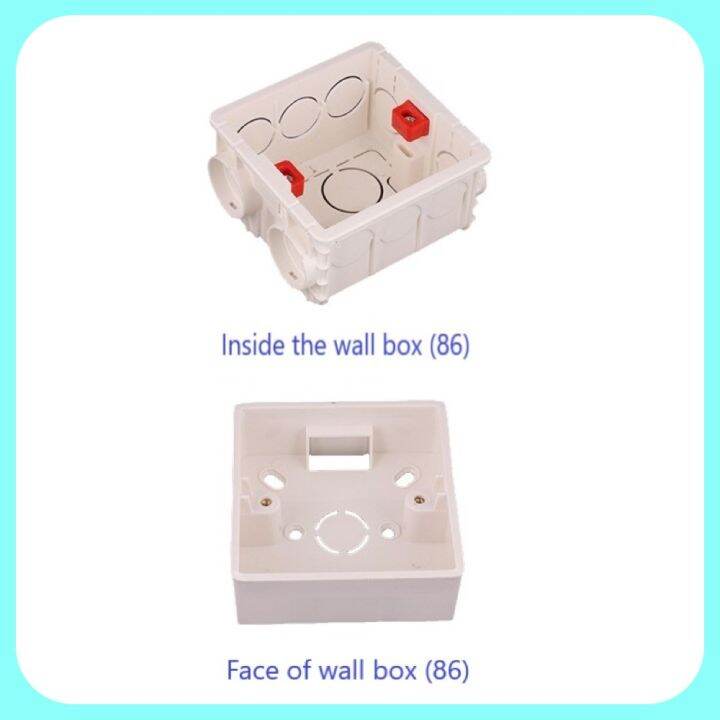 LSG Wall Switch Box And Wall Socket Box, Utility box 86 Type PVC