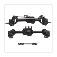 Metal Integrated Front and Rear Portal Axle Housing Set for TRX4 -4 1/10 RC Crawler Car Upgrade Parts Accessories Assembly