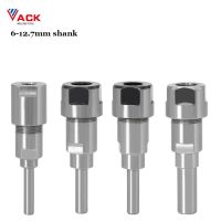 6mm 8mm 12mm 1/4－1/2－Shank Router Bit Extension Rod Collet แกะสลักเครื่อง Cnc Machine Extension Milling Cutter เครื่องมืองานไม้