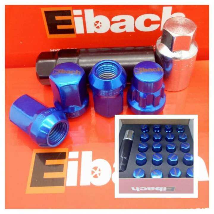 20pcs Rays / Eibach Racing Wheel Sport Rim lock Nut Heavy Duty Besi