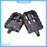 NYABOR 2pcs จักรยานพับเหยียบเหล็กคาร์บอนแบริ่ง pedals อุปกรณ์จักรยาน