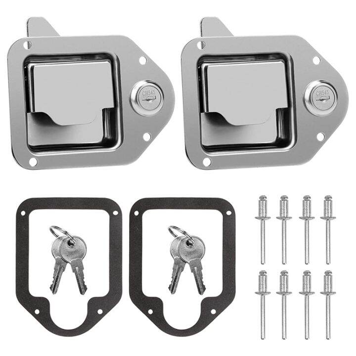 Truck Tool Box Latch Stainless Steel Toolbox Paddle Lock Accessories