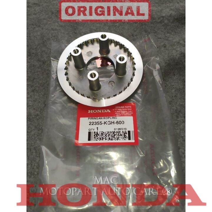 PLATE CLUTCH PRESSURE KAKI 4 KOPLING CS1 CB150R ORI AHM 22355KGH600