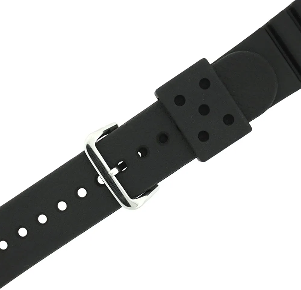 Đồng hồ Seiko cổ sẵn sàng (SEIKO WATCH Watch) Seiko Rubber Watch Band  Original 22mm for