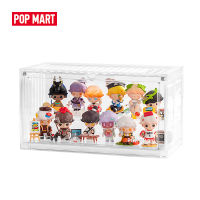 POP MART คอนเทนเนอร์กล่องแสดงรูปประสานโปร่งใส