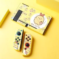 Switch Case Cute Oled Dockable Protective Case Nintendo Accessories Pink Kawaii Soft Cover Tpu Skin Split Design