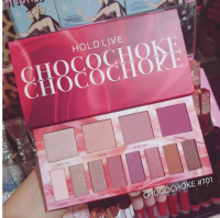 Holdlive Chocochoke 3 In 1 บลัชออน ไฮไลท์ และอายชาโดว์ ในพาเลทเดียวกัน**ของแท้ พร้อมส่ง