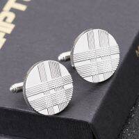 ร้อนขายยุโรปและอเมริกาแฟชั่นวินเทจร้อยที่เรียบง่ายพังค์ลาย Cufflinks ธุรกิจ Cufflinks เข็มกลัดผู้ชายอุปกรณ์เสื้อ