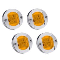 Navigation Lights LED Side Marker Light Waterproof Marine Boat Yacht Round Transom Anchor Stern Lights