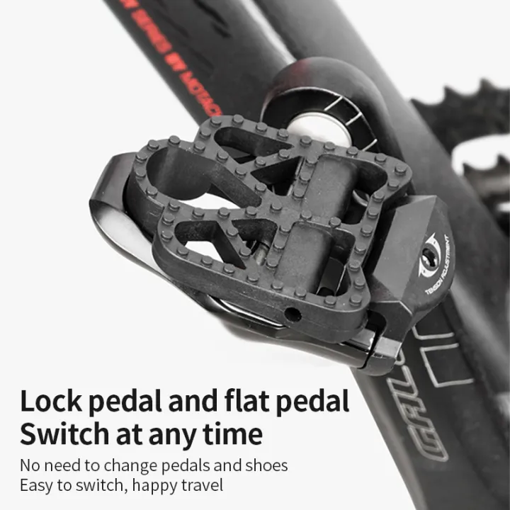 KOOTU road bike cleat pedal lock pedal conversion plate for shimano