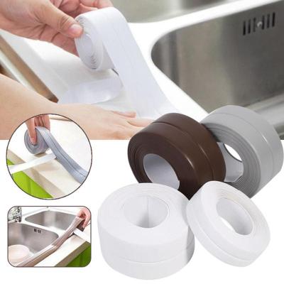 3.2Mx3.8CM  Kitchen Sink Waterproof Sticker Anti-mold Waterproof Tape Bathroom Countertop Toilet Gap Self-adhesive Seam Stickers Adhesives  Tape