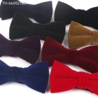 ❈✾ Fashion Solid Bow Tie For Men Women Classic Bowtie For Party Wedding Bowknot Adult Mens Bowties Cravats Red Black Tie