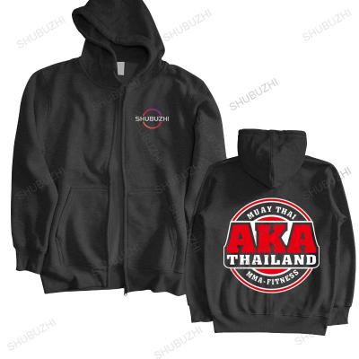 Men Cotton hoodie autumn Brand hoody Aka Thailand Gym Logo Muay Thai Mma Kick Boxing brand homme teenage cool sweatshirt tops