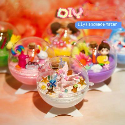 Childrens Creative Handmade Toys Clay DIY Craft Ball Micro Landscape Toys Air Balloon Gift Expression Emotion Toy Technology