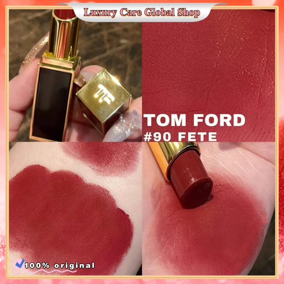 100% Original】 Tom Ford TF New Black Fine Lipstick 52 50 100 16 51 15 24 25  Long Lasting Colour Lock Luxury Care Global Shop Valentine's Day Gifts Skin  Care Beauty | Lazada PH