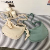 schoolgirl bag han edition 2023 new fashionable joker pure one shoulder female aslant bales class