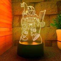 Space Astronaut Series 3D Night Light Acrylic Sheet NO Base NO LED Cartoon Anime Print Acrylic Plate Replacement Accessories