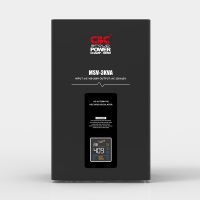 เครื่องปรับแรงดันไฟฟ้าอัตโนมัติ STABILIZER CBC รุ่น MSV-3KVA  รายละเอียดเพิ่มเติม – สามารถรองรับแรงดันขาเข้าได้ 100-260 โวลท์ – ปรับแรงดันไฟฟ้าอัตโนมัติด้วยระบบ Servo motor type – ควบคุมการทำงานด้วยไมโครคอนโทรลเลอร์ (MCU) – ติดตั้งง่าย ประหยัดพื้นที่ โดยส