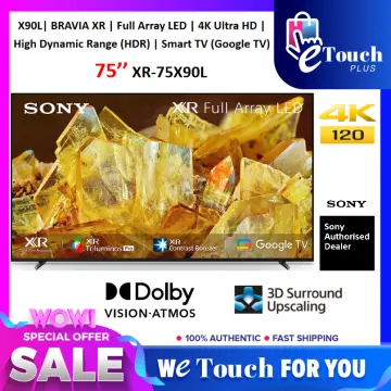 Shop  Sony 65 Inch Bravia XR X90L 4K HDR Full Array LED TV