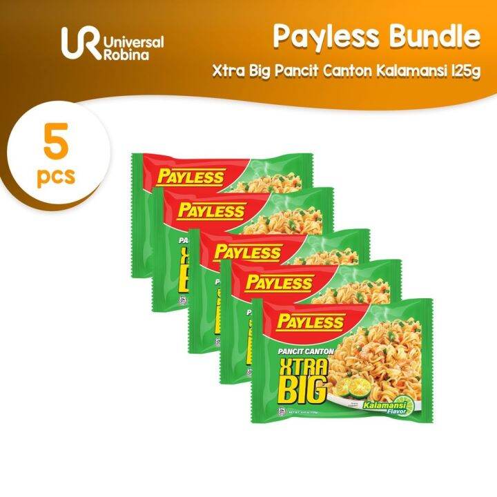 Payless Xtra Big Pancit Canton Kalamansi (130G) 5 Packs | Lazada PH