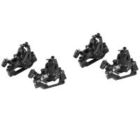 2X Bicycle Front Rear Disc Brake Caliper for XC MTB Mountain Bike Speed Clip Dual Piston Mechanical Disc Brake Set