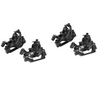 2X Bicycle Front Rear Disc Brake Caliper for XC Mountain Bike Speed Clip Dual Piston Mechanical Disc Brake Set