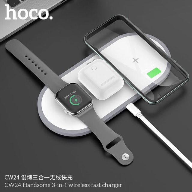 sy-hoco-cw24-handsome-3-in-1-wireless-fast-charger