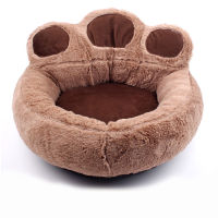 2020 Washable Pet Dog Bed Long Plush Super Soft Pet Bed Kennel Soft Fleece Nest cat Baskets Mat Autumn Winter Waterproof Kennel