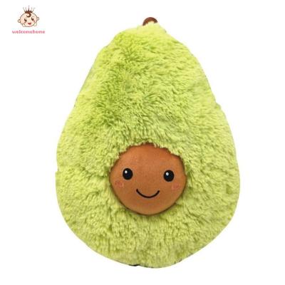 Avocado Doll Pillow Stuffed Cotton Fleece Cushion Lumbar Support Plush Toy