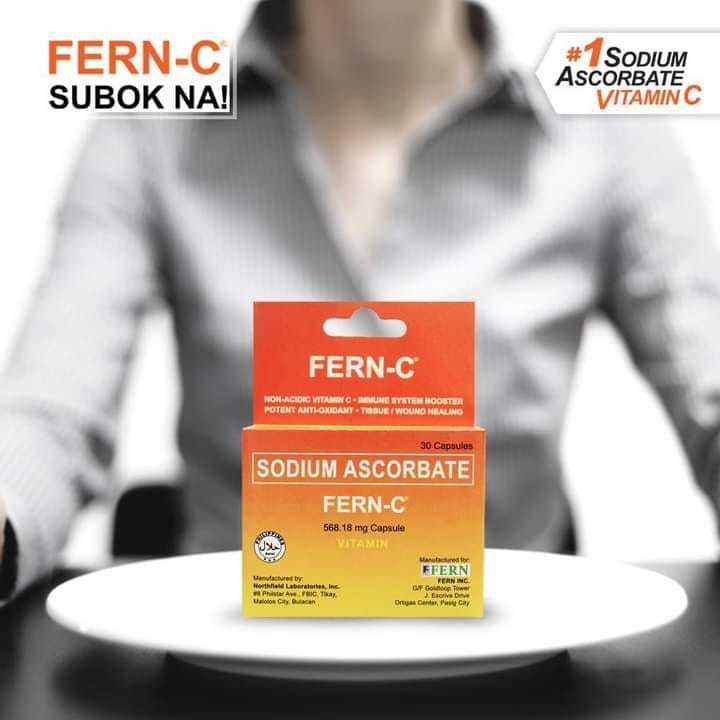 FERN-C ASCORBIC ACID 500MG CAPSULA 30 CAPSULES FDA APPROVED | Lazada PH