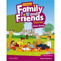 ส่งฟรี หนังสือ  หนังสือ  Family and Friends 2nd ED Starter : Class Book +Multi-ROM (P)  เก็บเงินปลายทาง Free shipping