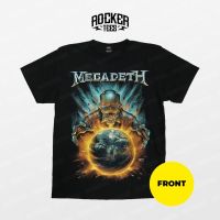 Ready Stock [1774] เสื้อยืด Megadeth-BLACK legen ROCK band BEAD