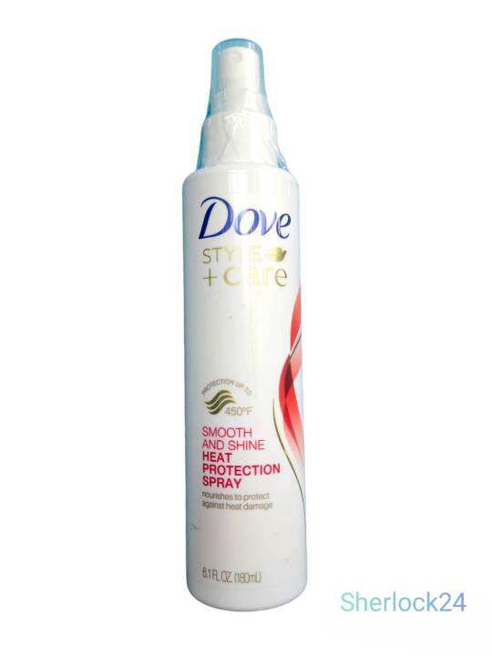 Dove Style+Care Smooth & Shine Heat Protection Spray 6.1oz/ 180ml