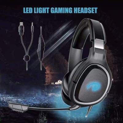 Gaming Headphones Wired Headset Gamer PC 3.5mm Stereo Surround Sound with Mic for Computer PS4 Xbox