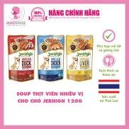 Pate Soup thịt viên nhiều vị cho chó Jerhigh 120g - Dogparadise