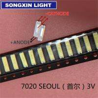 【☸2023 New☸】 Vzhengsha Seoul ไฟแบล็คไลท์ Led 0.5W 3V 7020 Sthbi141e-b แสงพื้นหลังจอ Lcd สีขาวเย็น500ชิ้นสำหรับ50lm การใช้งานในทีวีโทรทัศน์