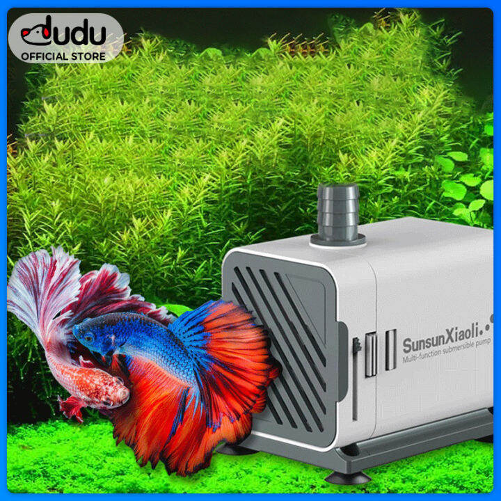 DUDU Pet Aquarium Filter Pump Small Pump Submersible Pump Water