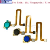 ลายนิ้วมือเซ็นเซอร์ปุ่ม Flex Cable Ribbon สําหรับ Xiaomi Redmi 10A 9C Power Key Touch Sensor Flex อะไหล่ทดแทน